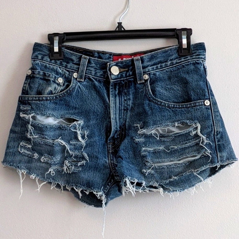 Vintage Levi jean shorts